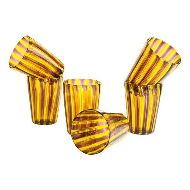 Murano Glasses Ribes Studio, 2004, Set of 6 For Sale - Image 9 of 9