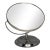 Art Deco Chrome Vanity Mirror: Double Sided Swivel Mirror For Sale