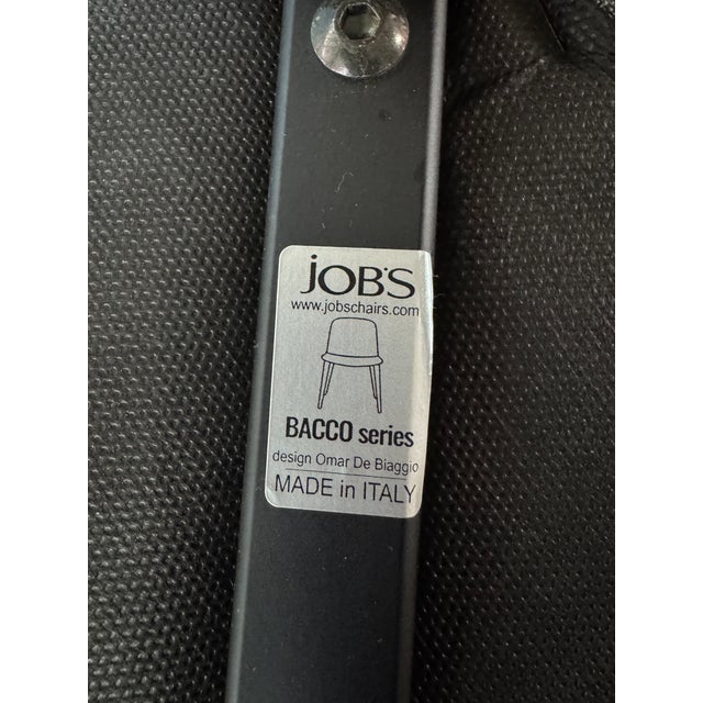 Omar De Baggio for Design Within Reach Bacco Chairs, Set of Six For Sale - Image 12 of 12