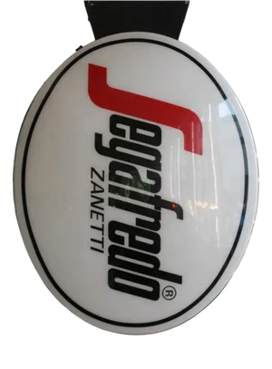 Double-Sided Segafredo Illuminated Sign, 1950s
