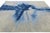 Modern Abstract "Blue Splash" Hand-Tufted Wool & Viscose Area Rug – Grey & Navy For Sale In New York - Image 6 of 10
