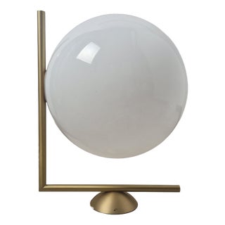 Vintage Wall Lamp in Brass with Glass Sphere by Michael Anastassiades for Flos, 2010s For Sale