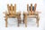 Primitive Adirondack Captain's Chairs - Pair With Woven Geometric Cushions For Sale In Providence - Image 6 of 11