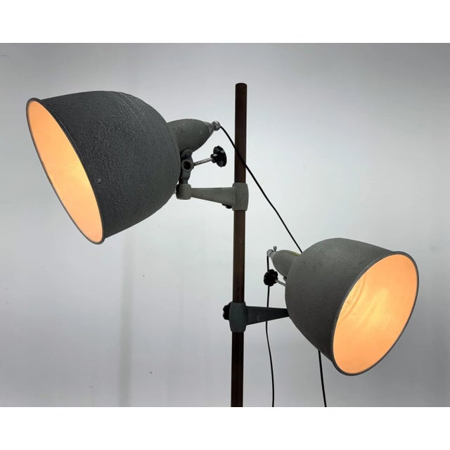 Mid-Century Italian Photo Film Studio Floor Spot Light Lamp, 1960s For Sale - Image 4 of 12