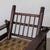 Brown 1940s Oak and Woven Lounge Chair by Charles Dudouyt For Sale - Image 8 of 14