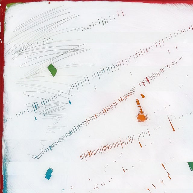 Sunspot 144 - Original Modern Abstract Acrylic and Resin Art on Wood Panel For Sale In Los Angeles - Image 6 of 9