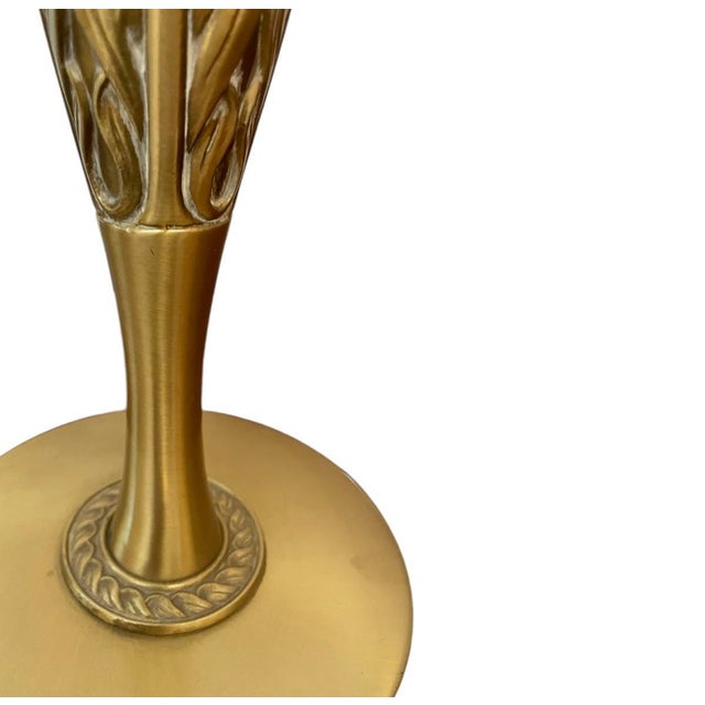 1960s 1960s Brass Table Lamps by Rembrandt - a Pair For Sale - Image 5 of 8