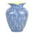 Mid-Century Modern Blue Gold Yellow Drip Glaze Ceramic Vase, W. Germany Design 482-17 For Sale