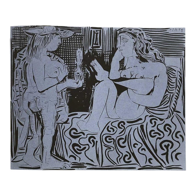 Panlo Picasso 12 Deux Femmes For Sale