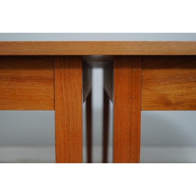 Brown Thomas Moser Walnut & 8 Leg Dining Room Table For Sale - Image 8 of 14