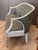Wood 19th Century Swedish Gustavian Painted Settee With Fortuny Upholstery For Sale - Image 7 of 9