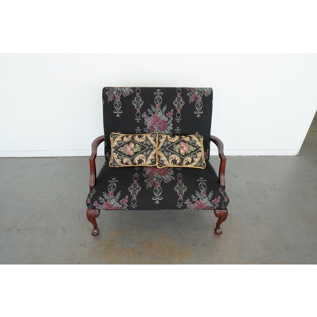 Queen Anne Vintage Gabberts Limited Edition Settee For Sale - Image 3 of 16