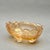 1950s Vintage Jeannette Glass “Floragold Louisa” Marigold Carnival Glass Footed Candy Dish For Sale - Image 5 of 8