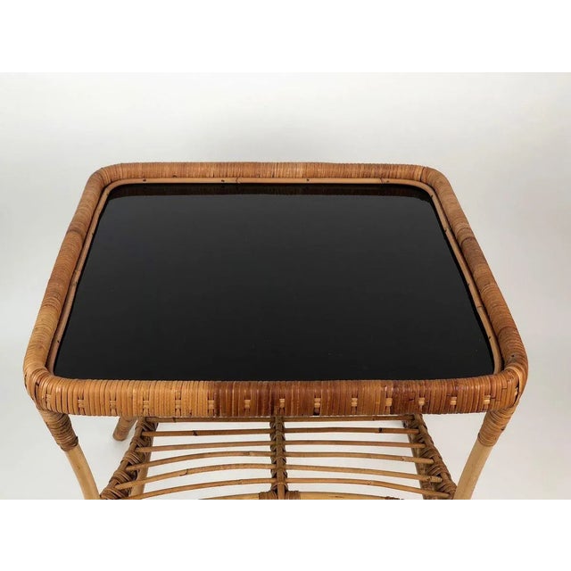 Mid-Century Modern Mid-Century Italian Bamboo Garden Coffee Table & Chairs, 1960s, Set of 3 For Sale - Image 3 of 18