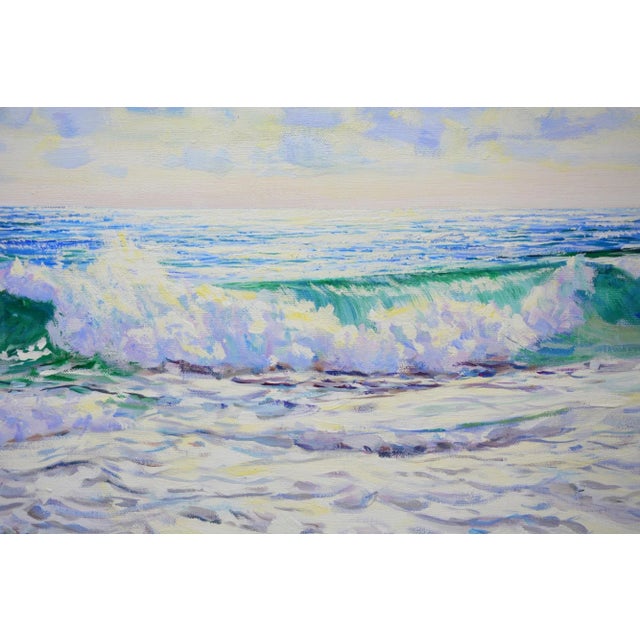 Ocean Music. Modern Original Painting. Iryna Kastsova For Sale - Image 4 of 8