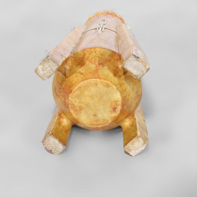 Large Antique Teplitz Amphora Partial Gilt Pottery Floor Vase C1910 For Sale - Image 11 of 12