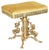 Italian Dragon Gilt Bronze Stool, 1860s For Sale