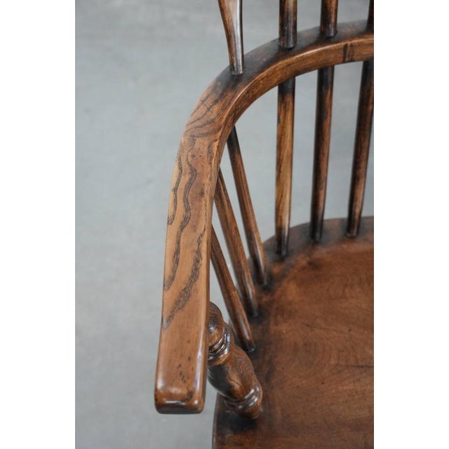 Wood English Windsor Chairs, Set of 2 For Sale - Image 7 of 16