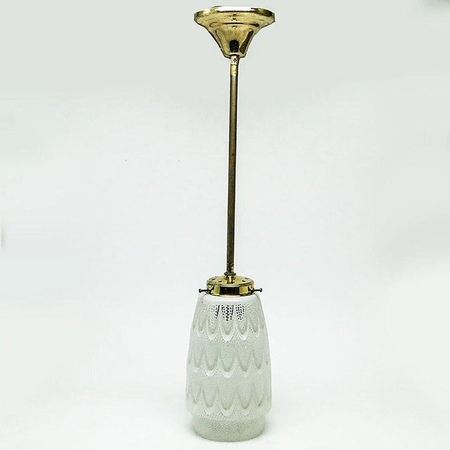 Metal Postmodern Pendant Lamp from Polam, Poland, 1950s For Sale - Image 7 of 7