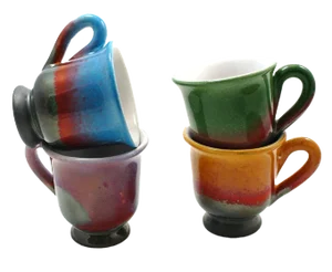 Coffee Cups by Ceramiche Lega, Set of 4
