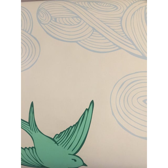 Hygge & West Daydream Wallpaper in Green - 1 Roll | Chairish