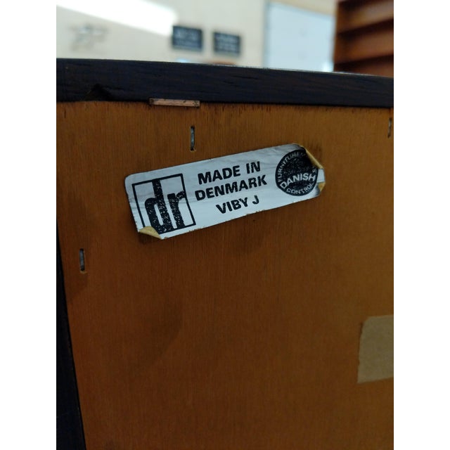 Vintage Danish Modern Rosewood Credenza by Dr / Viby J For Sale - Image 10 of 11