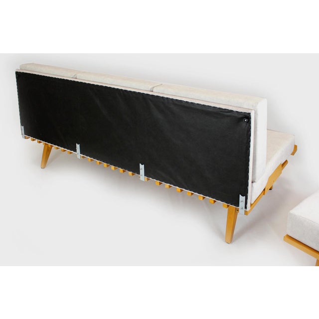 Vintage Modular Corner Sofa Bed with Ottoman, 1960s, Set of 2 For Sale - Image 14 of 18