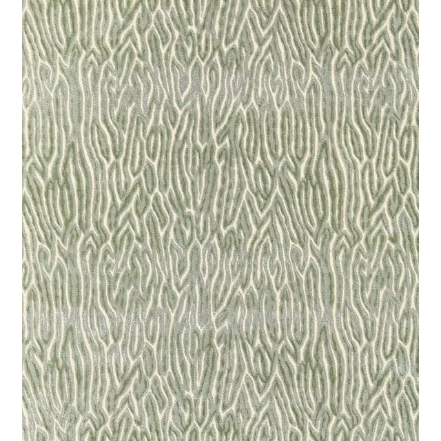 Traditional The House of Scalamandré Faux Bois Velvet Fabric, Dusk For Sale - Image 3 of 3