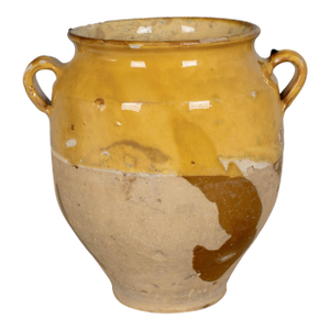 French Terracotta Vase or Pot À Confit 11.5"High
