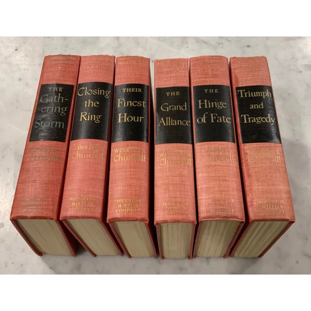 Winston Churchill the Second World War – Full 6 Volume Book Set, Houghton Mifflin - 1948-1953 a Must Have for World War II Buffs & Collectors! For Sale In New Orleans - Image 6 of 11