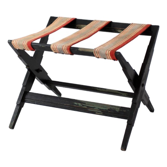 1930s Folding Hotel Luggage Rack For Sale