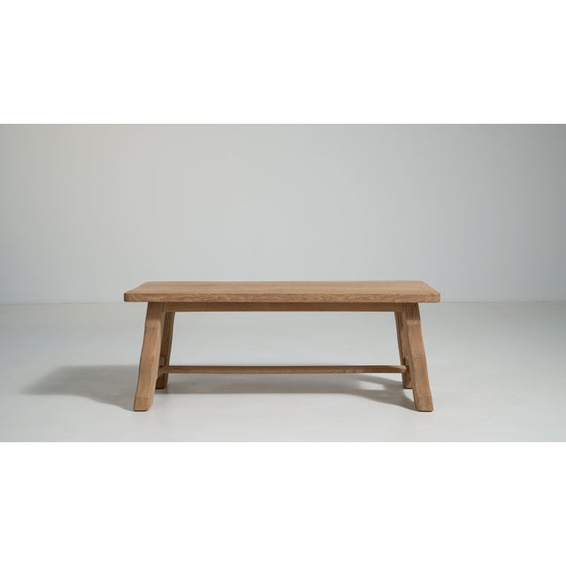 Oak Coffee Table, Antique, France, Circa 1970 For Sale - Image 10 of 11
