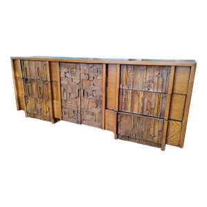 1970s Lane's Pueblo Collection "Brutalist" Dresser