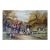 Mid-20th Century Signed H. Verdus - English Hunt Scene With Riders and Hounds, Oil on Canvas For Sale
