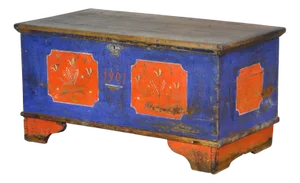 Folk Art Wedding Chest, 1901