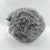 Contemporary Plush Lambskin Sheep Ball - Gray For Sale - Image 3 of 6