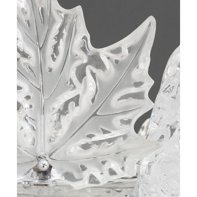 Lalique Champs-Elysees Chandelier For Sale - Image 13 of 16