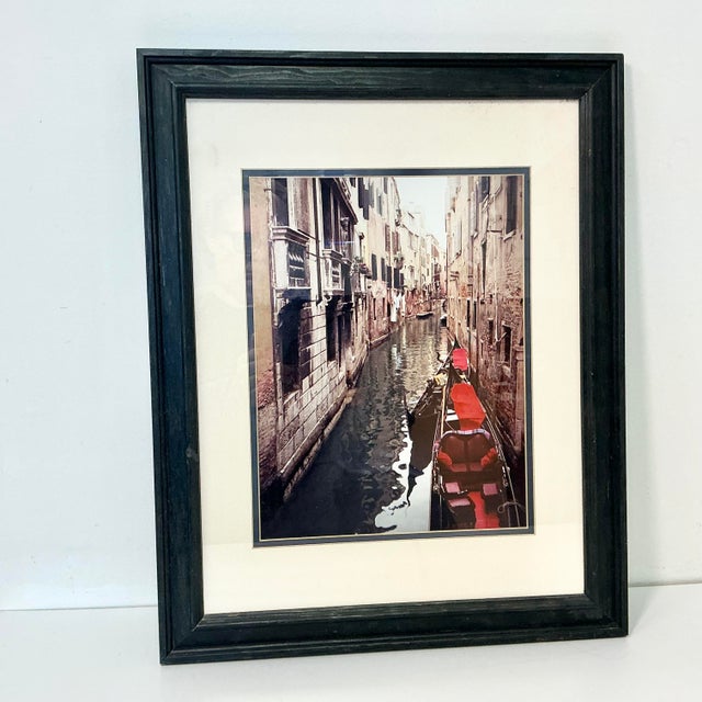 We have curated a series of four framed Photography of city and sea scapes in Venus, Italy. Taken in the 1980s, two...