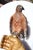 American Harrier Hawk & Gloved Handler 2003 – Carved Wooden Sculpture Signed Bradford King For Sale - Image 16 of 16