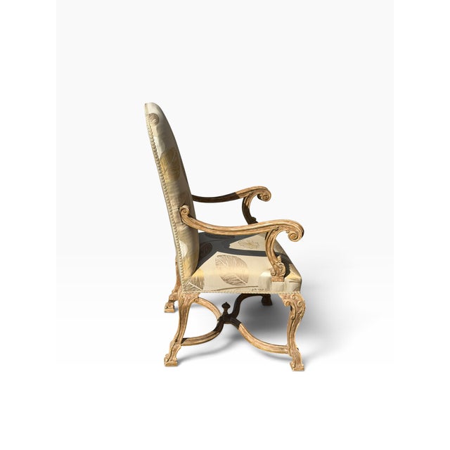 18th C Style Dennis & Leen Hampton Court Regency Arm Chair.