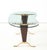 Paolo Buffa Style Brass and Walnut Coffee Table With Kidney Shape Glass Top For Sale - Image 17 of 17