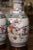 Pair of Mid-Century Chinese Famille Rose Porcelain Vases on Wood Bases For Sale - Image 11 of 12