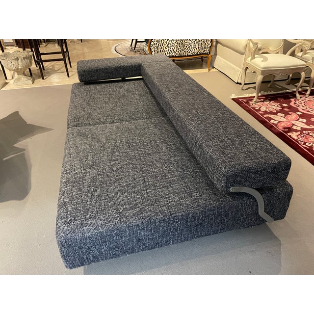Mid Century Arketipo Italian Folding Sofa For Sale In Detroit - Image 6 of 12