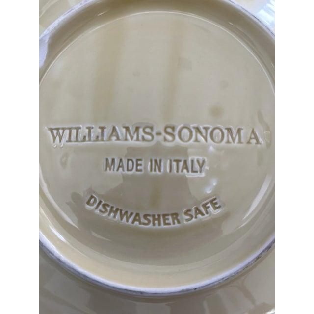 Italian 1990s William-Sonoma Leaf Plate Platter For Sale - Image 3 of 5