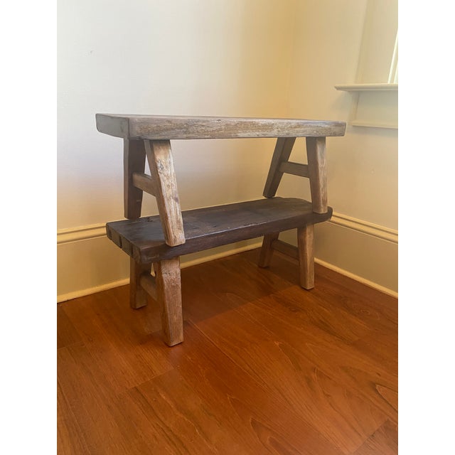 1940s Vintage Brutalist Stools - a Pair For Sale - Image 12 of 13