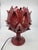 Ceramic Artichoke Lamp in Bordeaux Ceramic, 2010s For Sale - Image 7 of 16