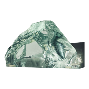 Vintage Mid-Century Kosta Sweden Vicke Lindstrand Glass Iceberg Polar Bear