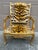 Antique French Regency Giltwood Fauteuil in Scalamandré “Le Tigre” Silk Velvet For Sale - Image 14 of 15