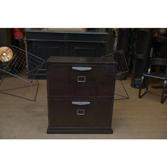 Industrial Base Unit with 2 Drawers, 1950s For Sale - Image 9 of 11