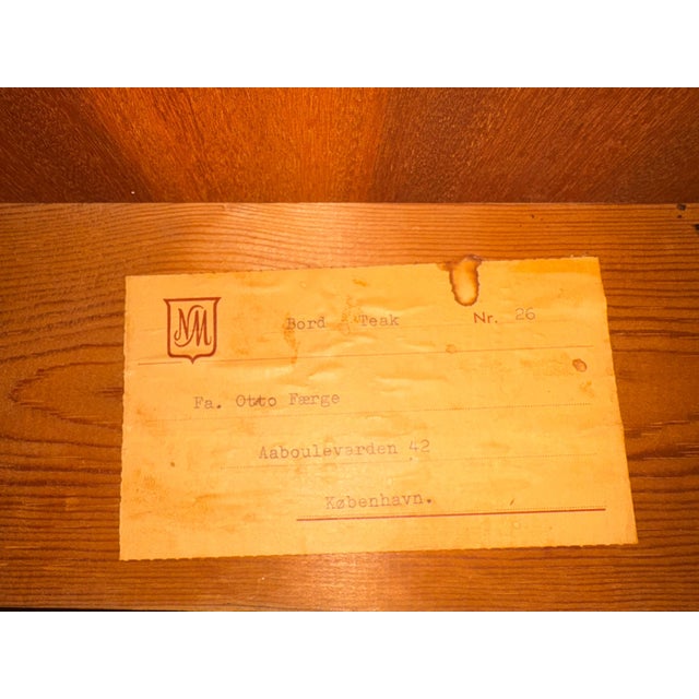 Vintage Danish Teak Extendable Dining Table For Sale - Image 9 of 10